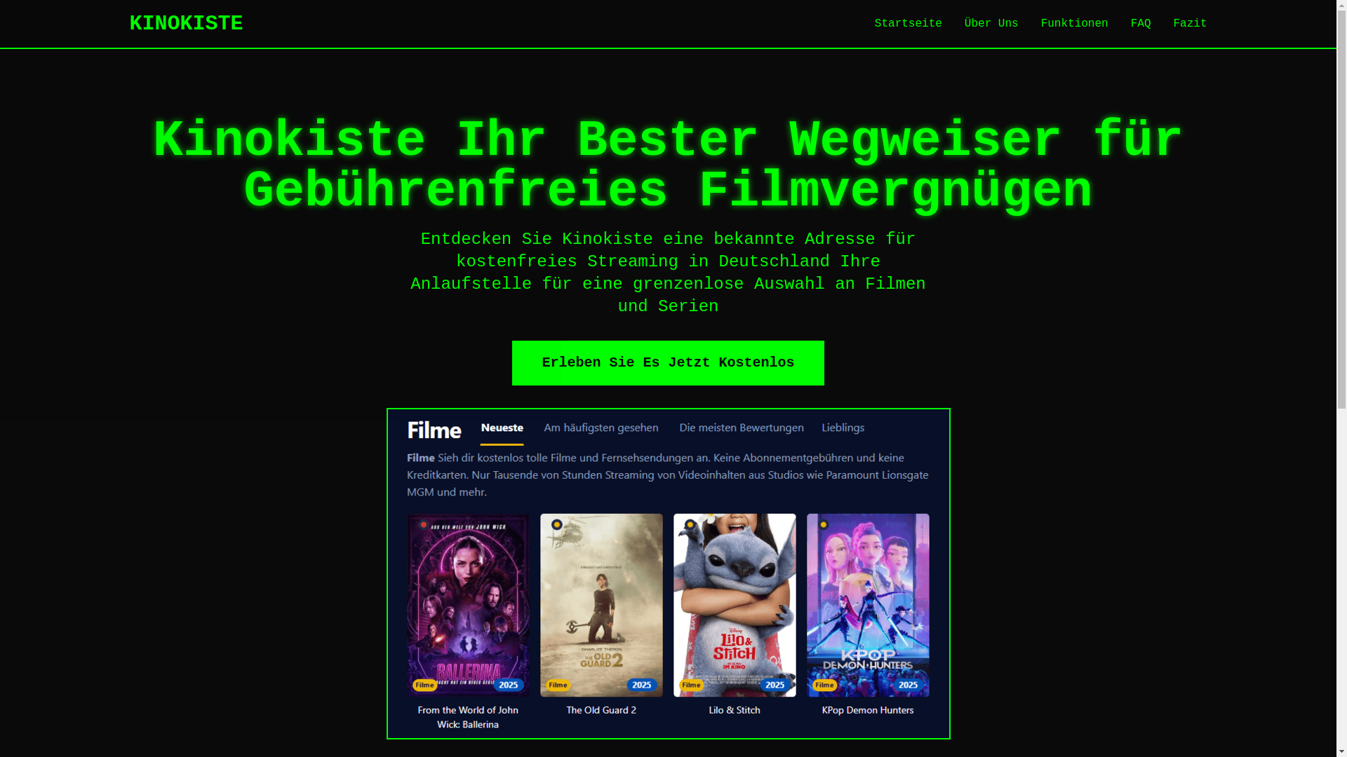 website screenshot of https://kinokiste-swd2.pages.dev/