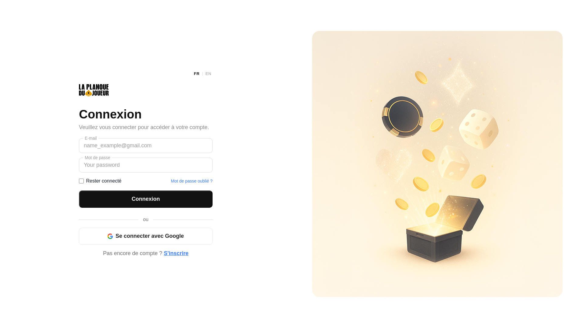 website screenshot of https://loyalty-app-laplanquedujoueur.pages.dev/