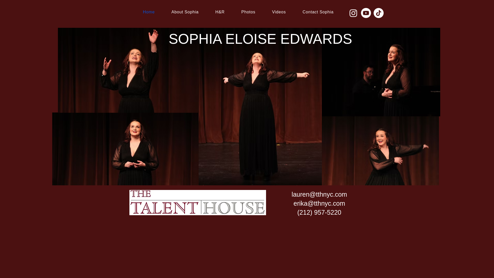 website screenshot of https://sophiaeloiseedwards.com/