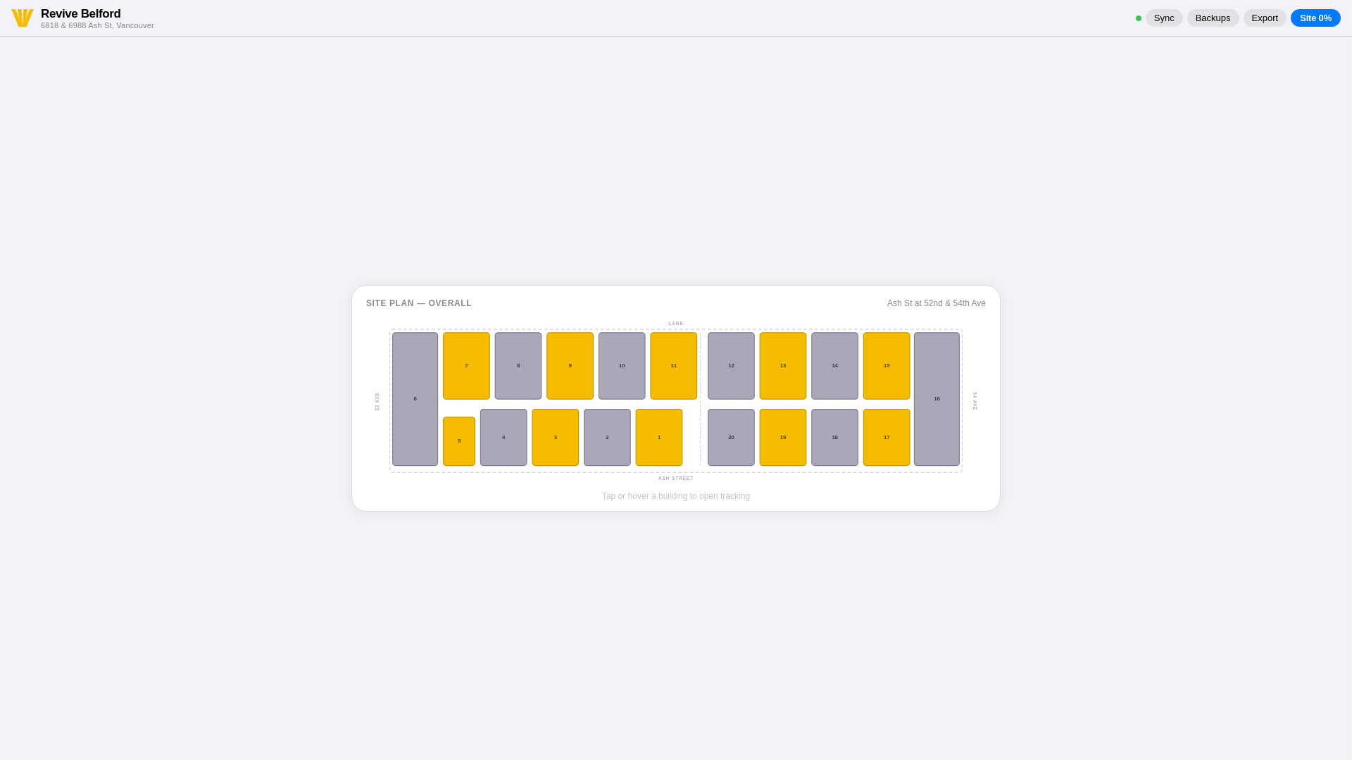 website screenshot of https://revive-belford.pages.dev/