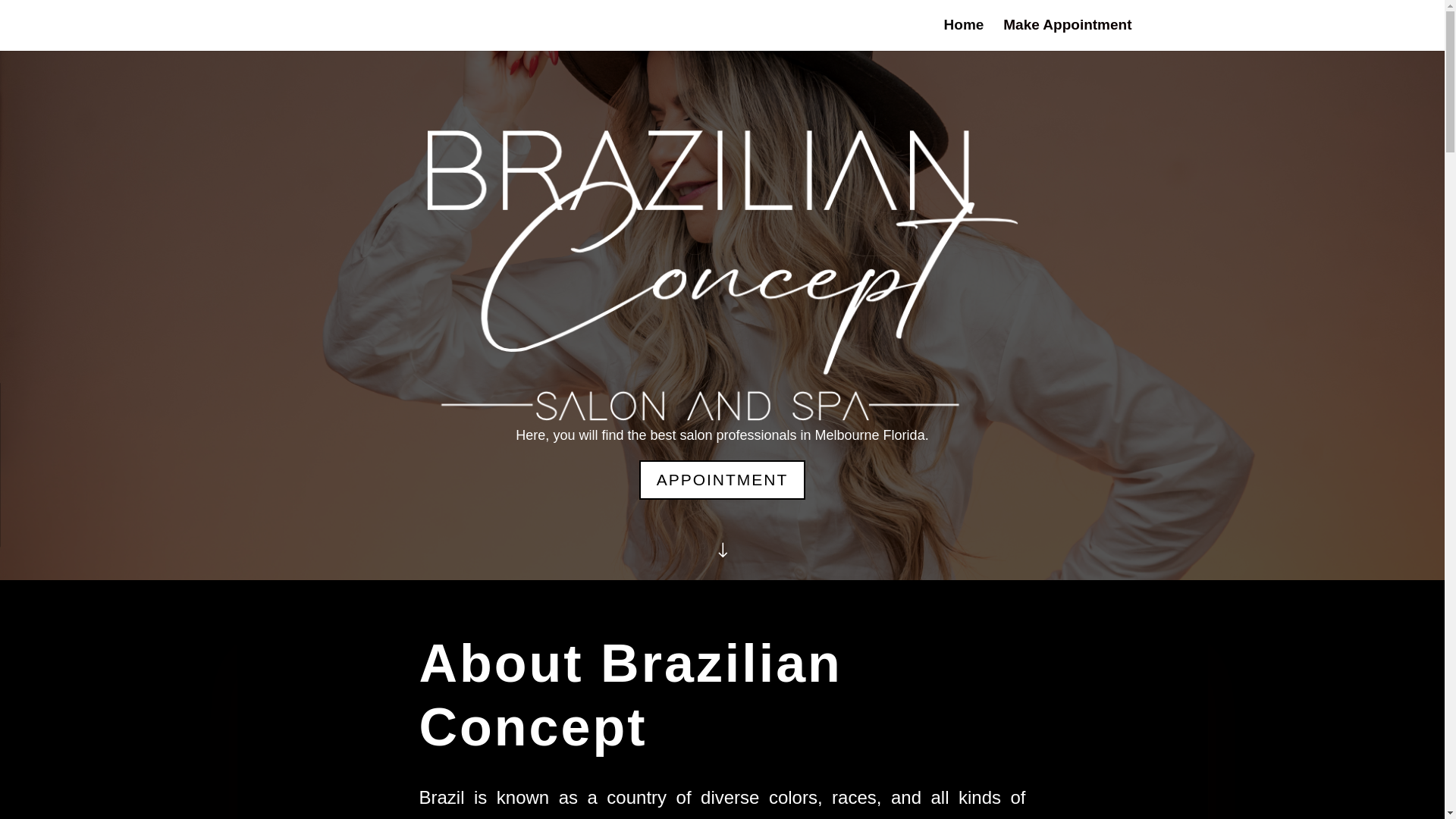website screenshot of https://brazilianconcept.com/