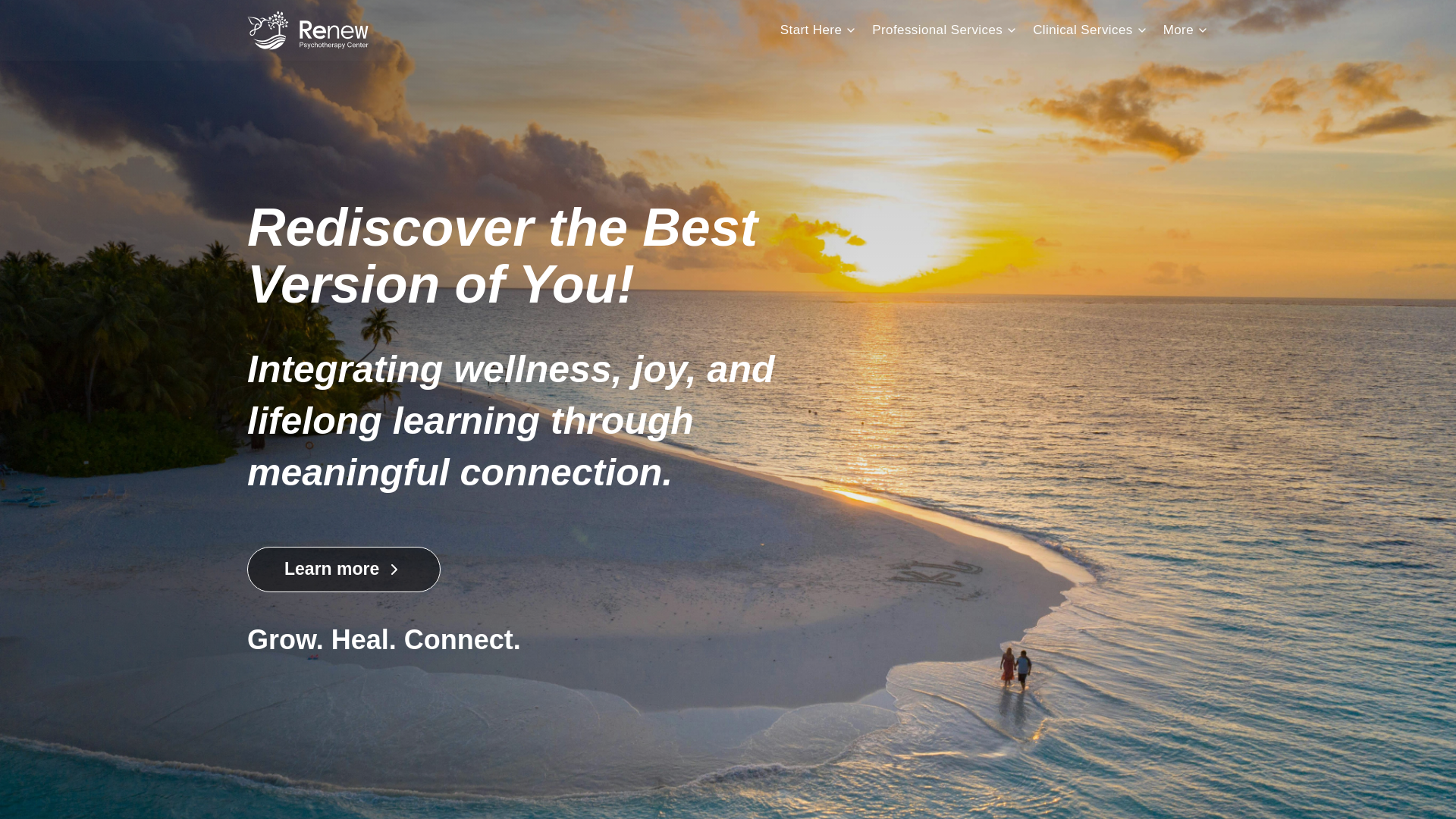 website screenshot of https://renewemdr.org/