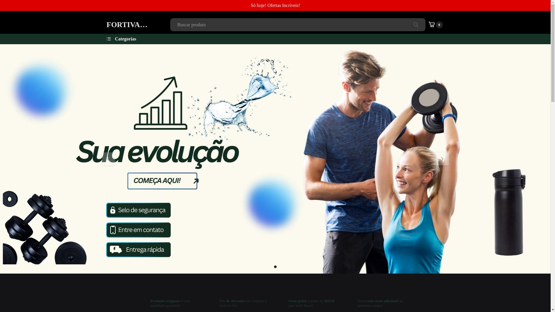 website screenshot of https://fortivare.com.br/
