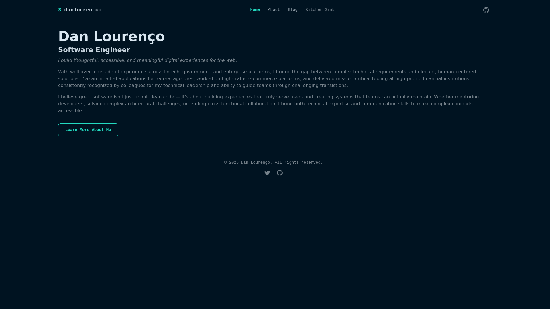 website screenshot of https://danlouren-co.pages.dev/