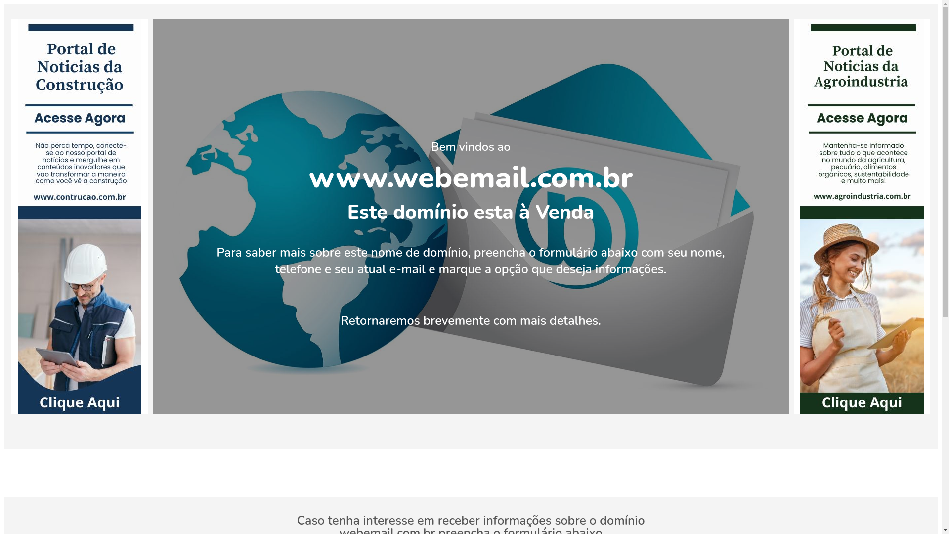 website screenshot of https://acessowebmailpro.site/