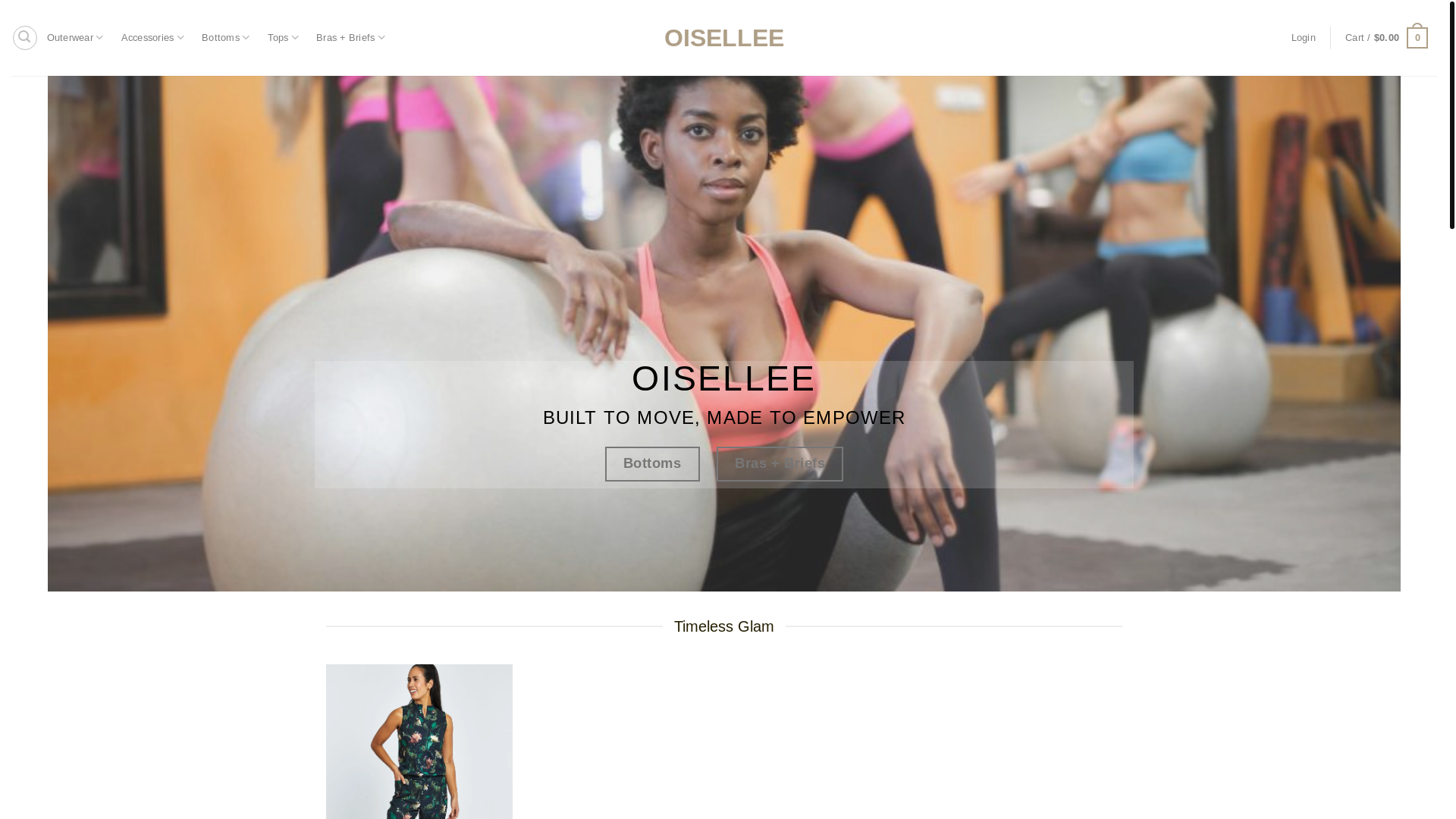 website screenshot of https://oisellee.com/