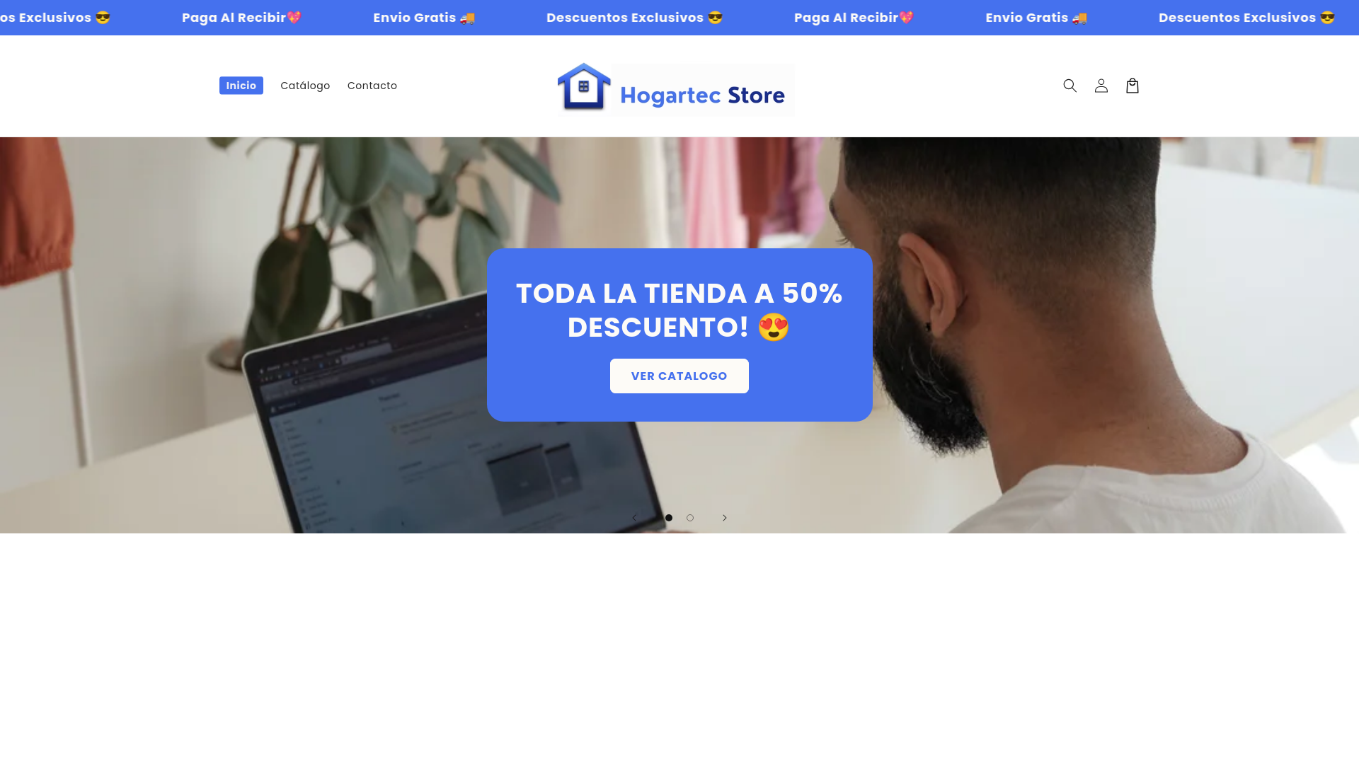 website screenshot of https://hogartecstorepe.com/
