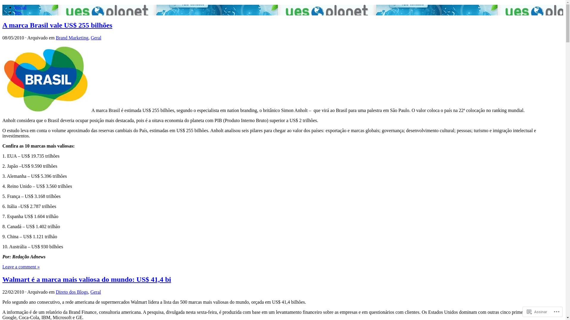 website screenshot of https://yesplanet.com.br/