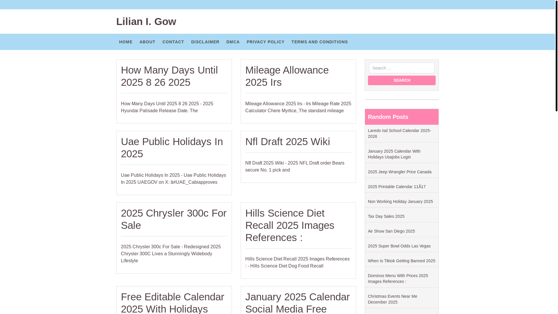 website screenshot of https://lilianigow.pages.dev/