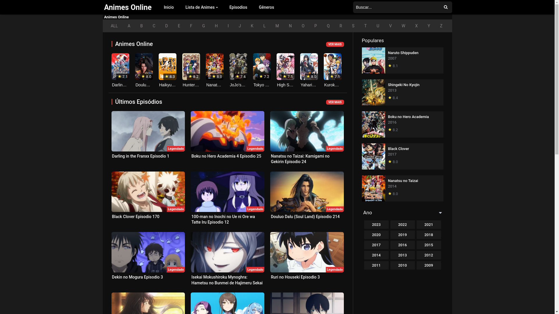 website screenshot of https://animesonlinecc.to/