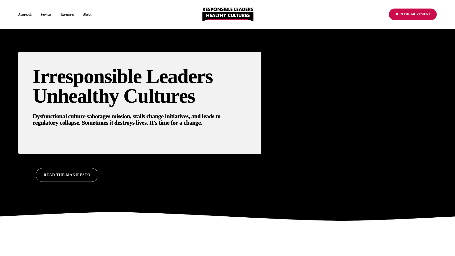 website screenshot of https://healthycultures.co/