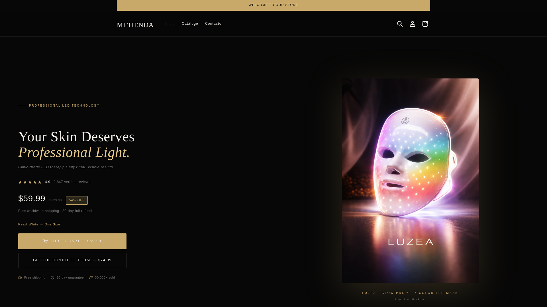 website screenshot of https://veltrixhealth.store