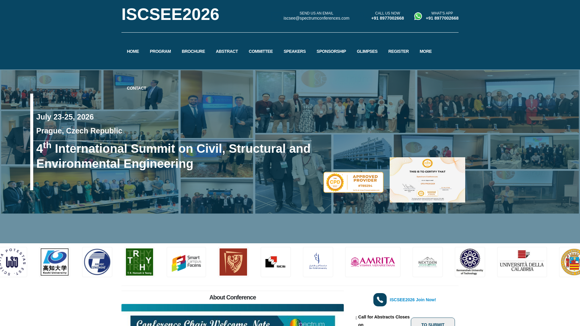 website screenshot of http://tracking.iscsee-2026.info/tracking/click?d=pWEZ2HTVuE008psClvgTy6_Wyx_sjGIzQQpruNJdXLsVLfq7xhmsSXBZ-Ar-HQJa6VqsTv4oEFqfl84O6LqO-sjdt9Pmn8go1XttrB3vyYxLZrM388X3b4n0yywFFdzngM6HtL_IvqPP6EaLyRrIXLh1JBoKFElJnEjpC9YGL9oK0