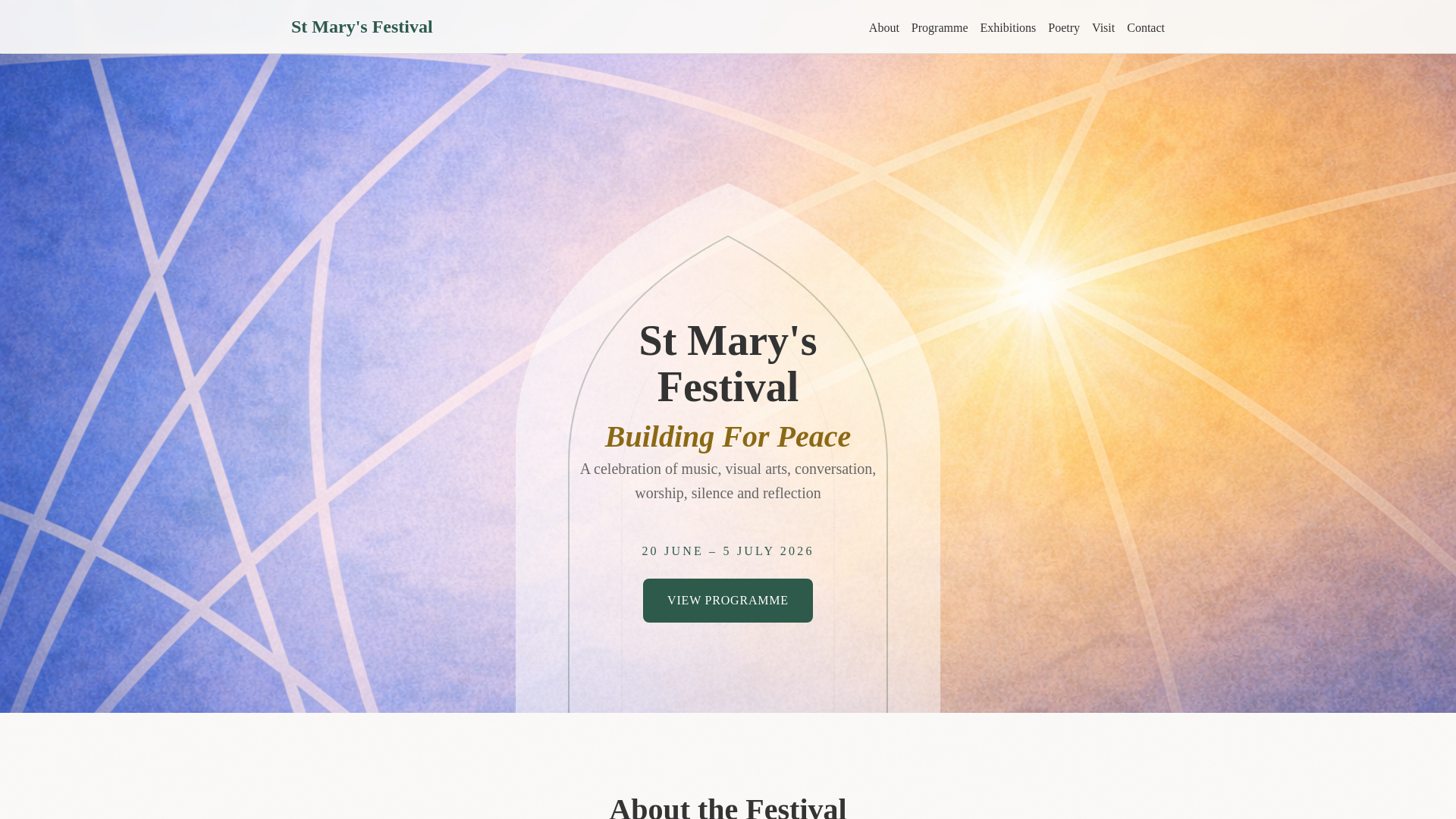 website screenshot of https://st-mary-s-summer-festival.pages.dev/