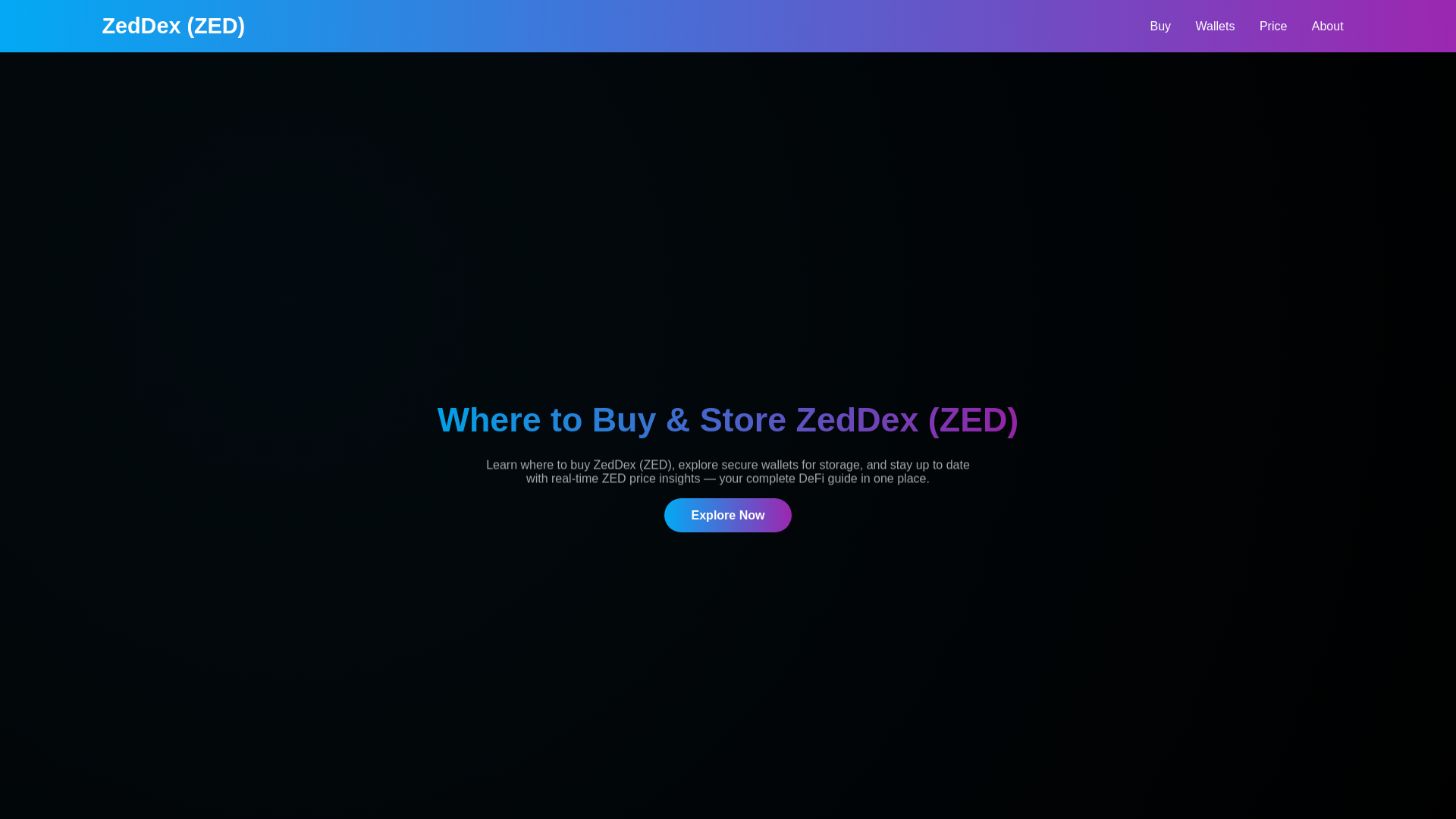 website screenshot of https://wallet-zeddex-en-us.pages.dev