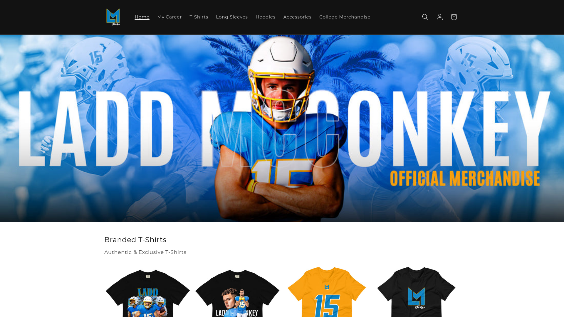 website screenshot of https://laddmcconkeyshop.pages.dev/