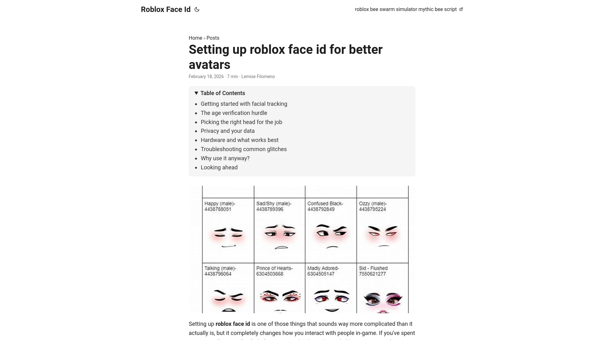 website screenshot of https://roblox-face-id.pages.dev/
