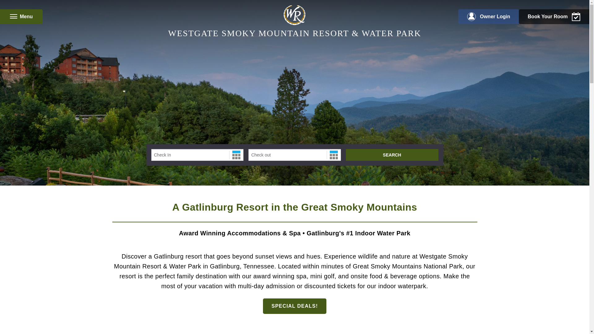 website screenshot of https://www.westgateresorts.com/hotels/tennessee/gatlinburg/westgate-smoky-mountain-resort/
