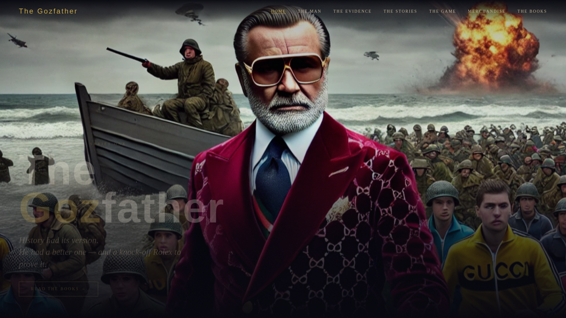 website screenshot of https://gozfather.pages.dev/