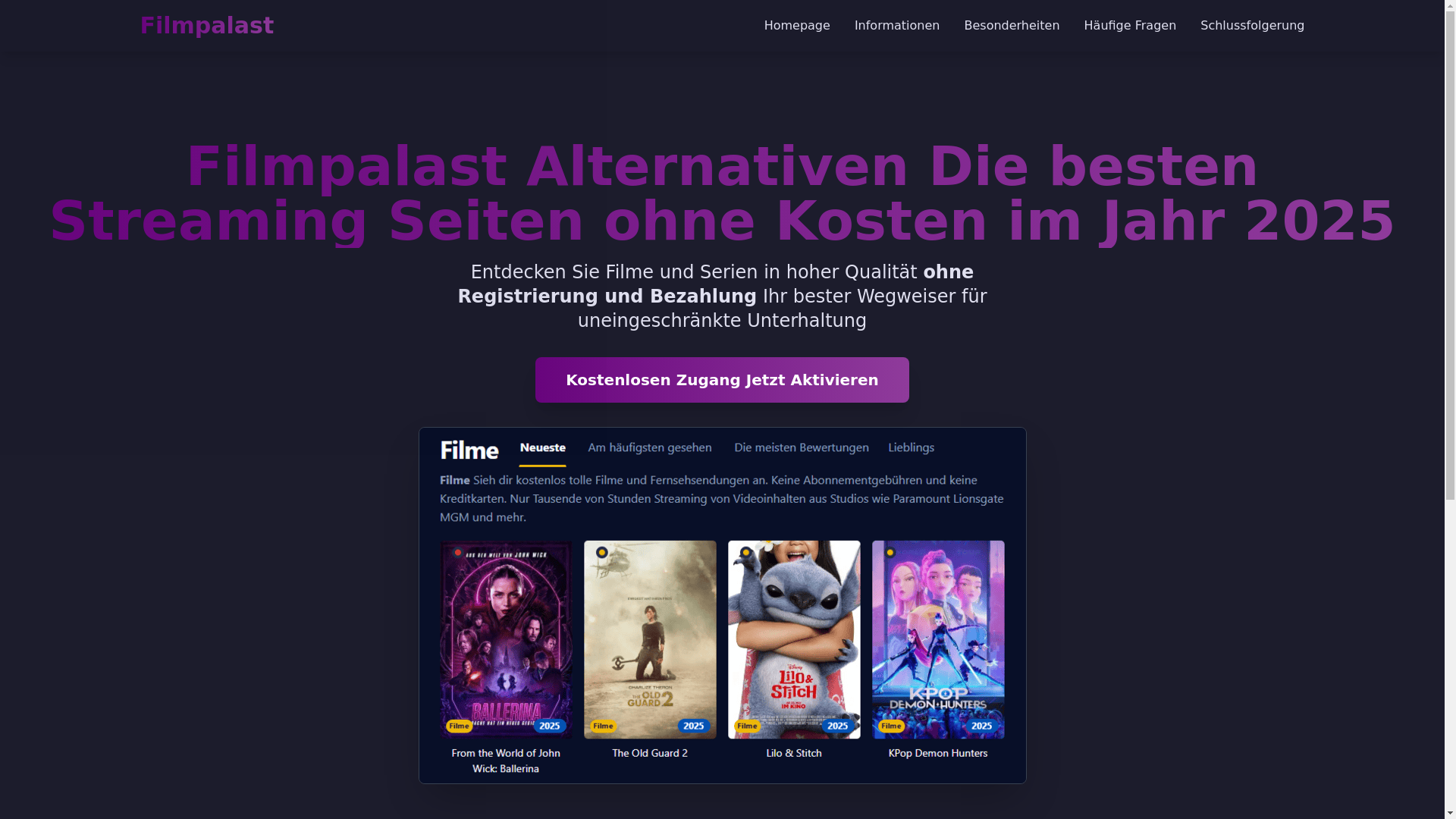 website screenshot of https://filmpalast-uhei.pages.dev/