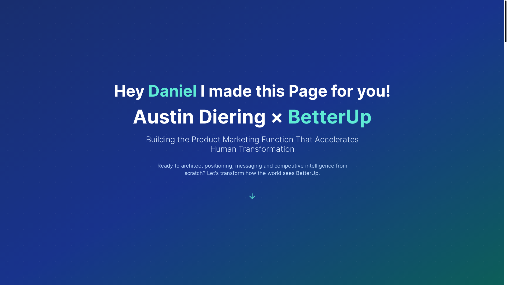 website screenshot of https://betterup.pages.dev/