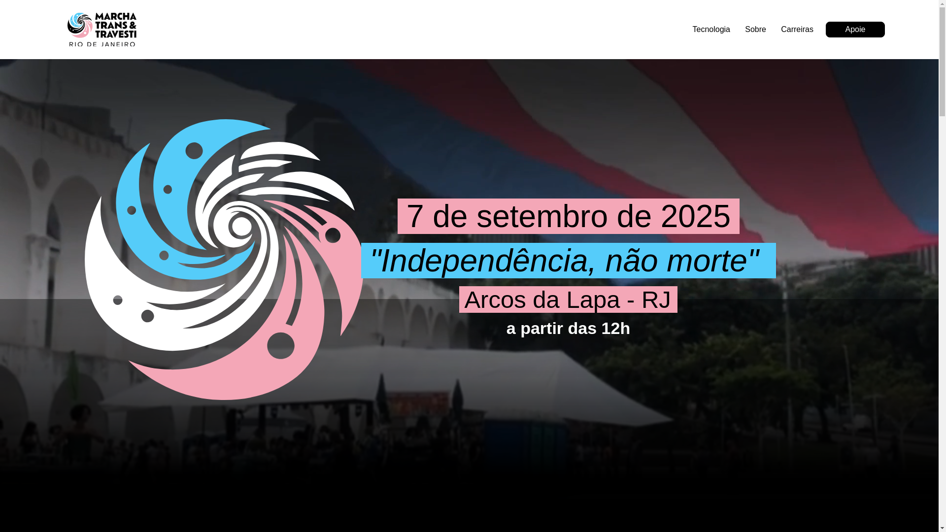 website screenshot of https://marchatransrj.com/