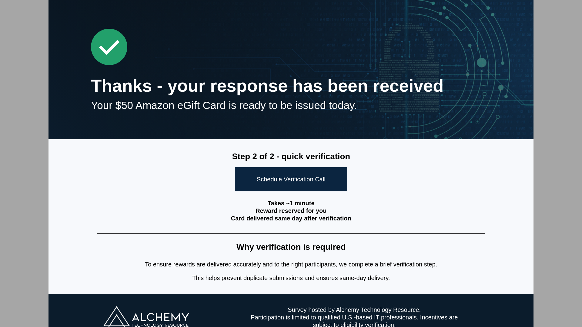 website screenshot of https://cyberdirections-verification.pages.dev/