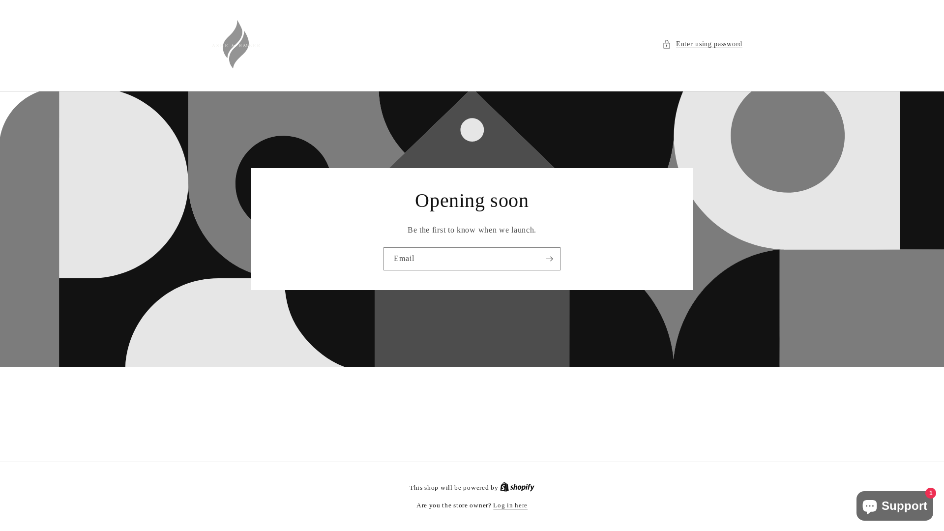 website screenshot of https://asheandengland.co.uk/