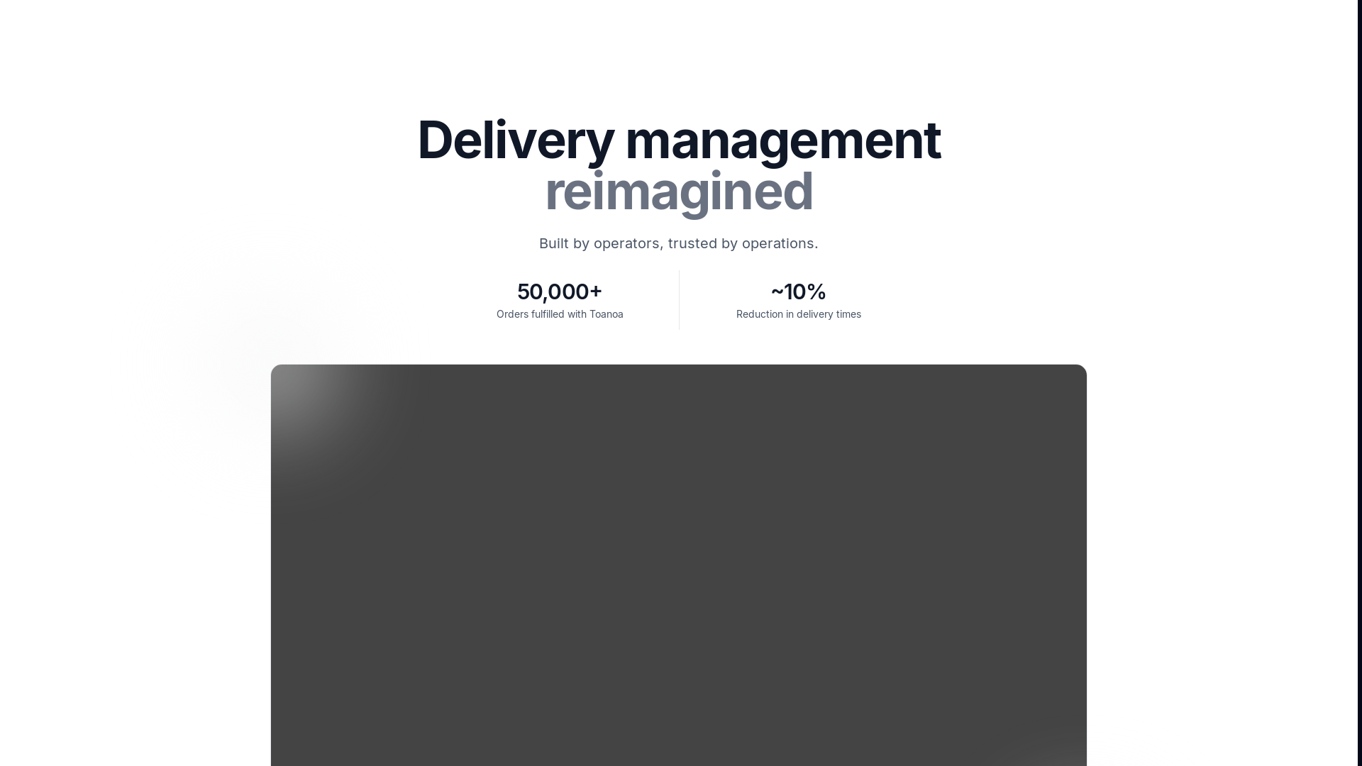 website screenshot of https://toanoa-landing.pages.dev/