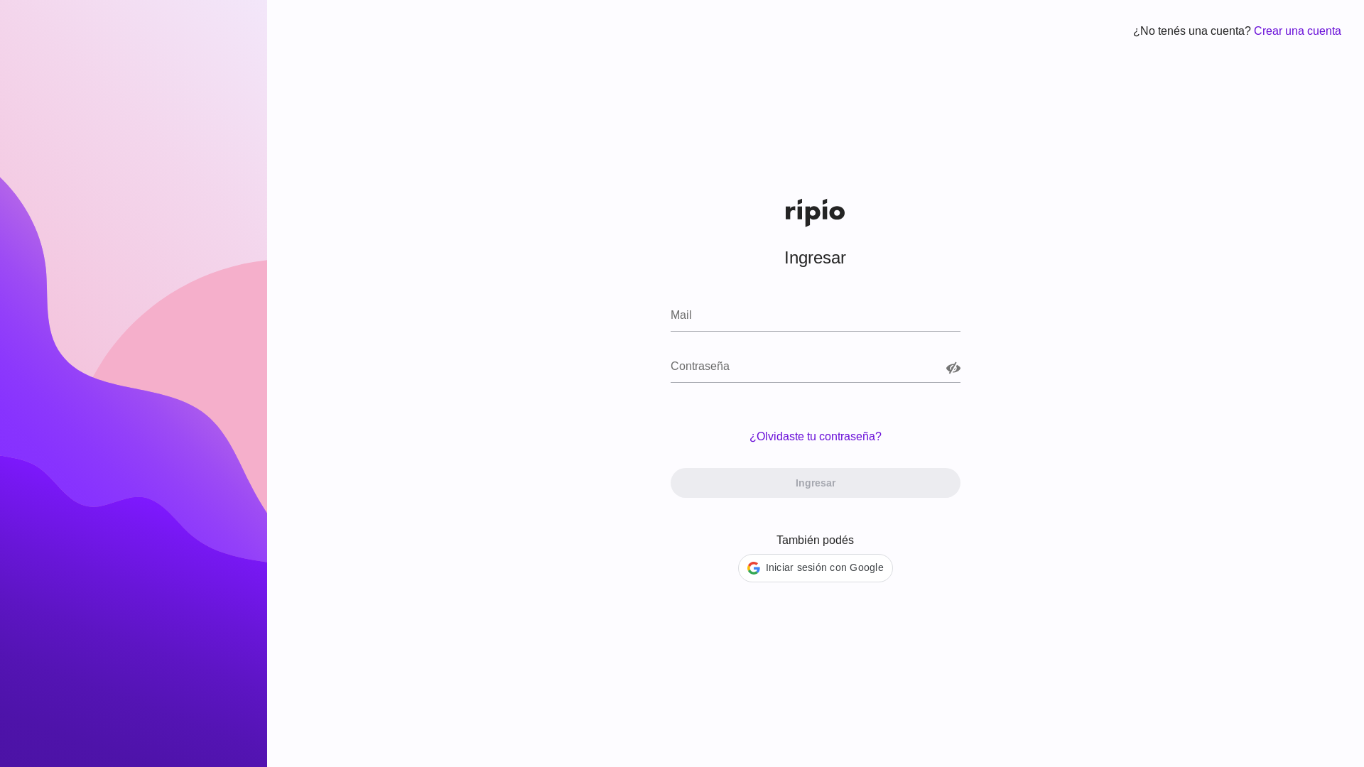 website screenshot of https://auth-ripioacceso.com/