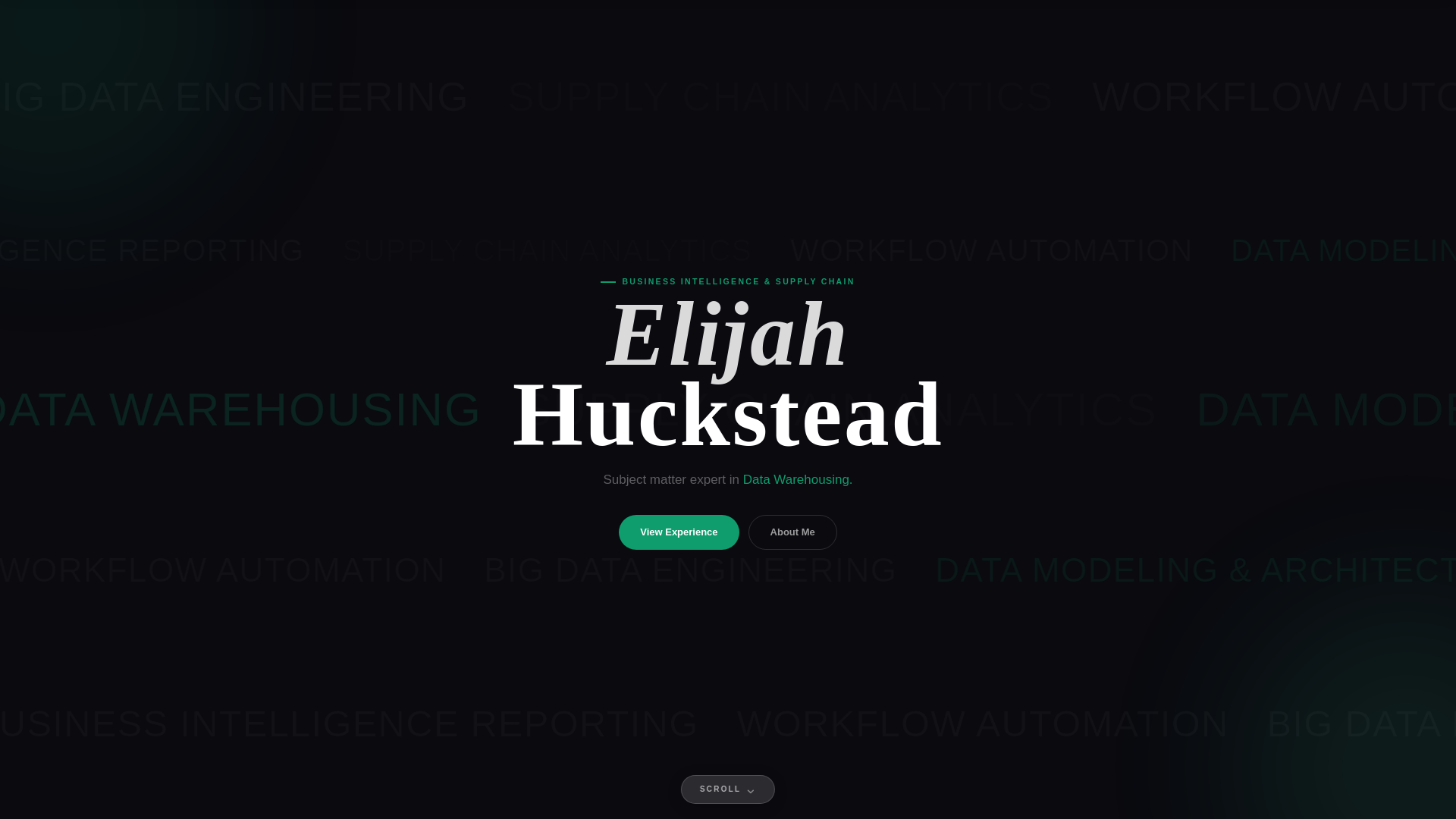 website screenshot of https://elihuckstead.org