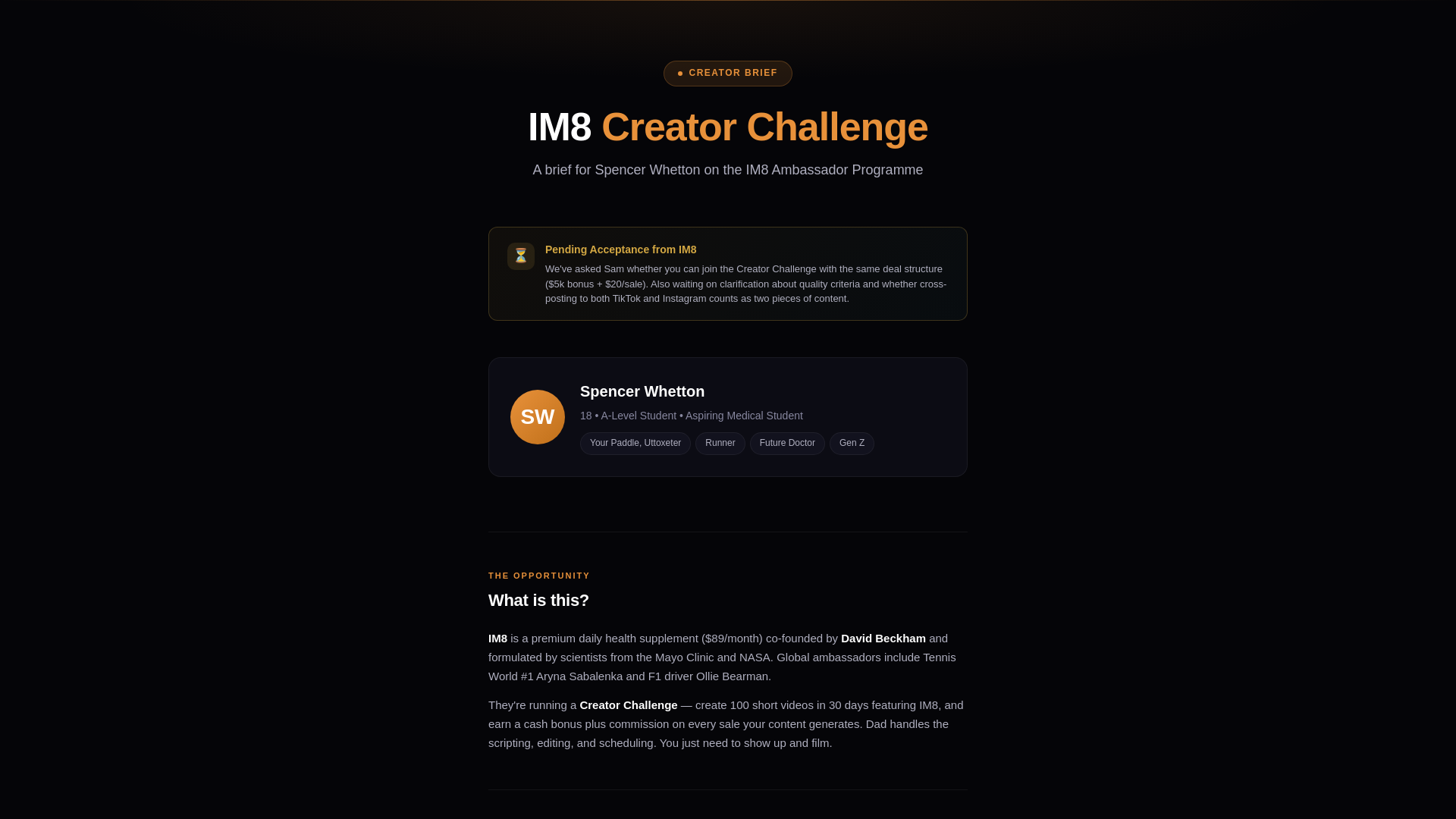 website screenshot of https://spencer-im8-brief.pages.dev/