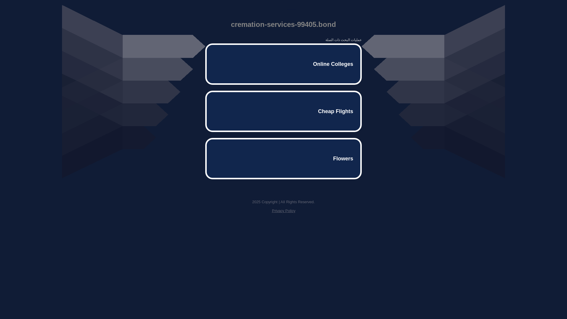 website screenshot of https://cremation-services-99405.bond/