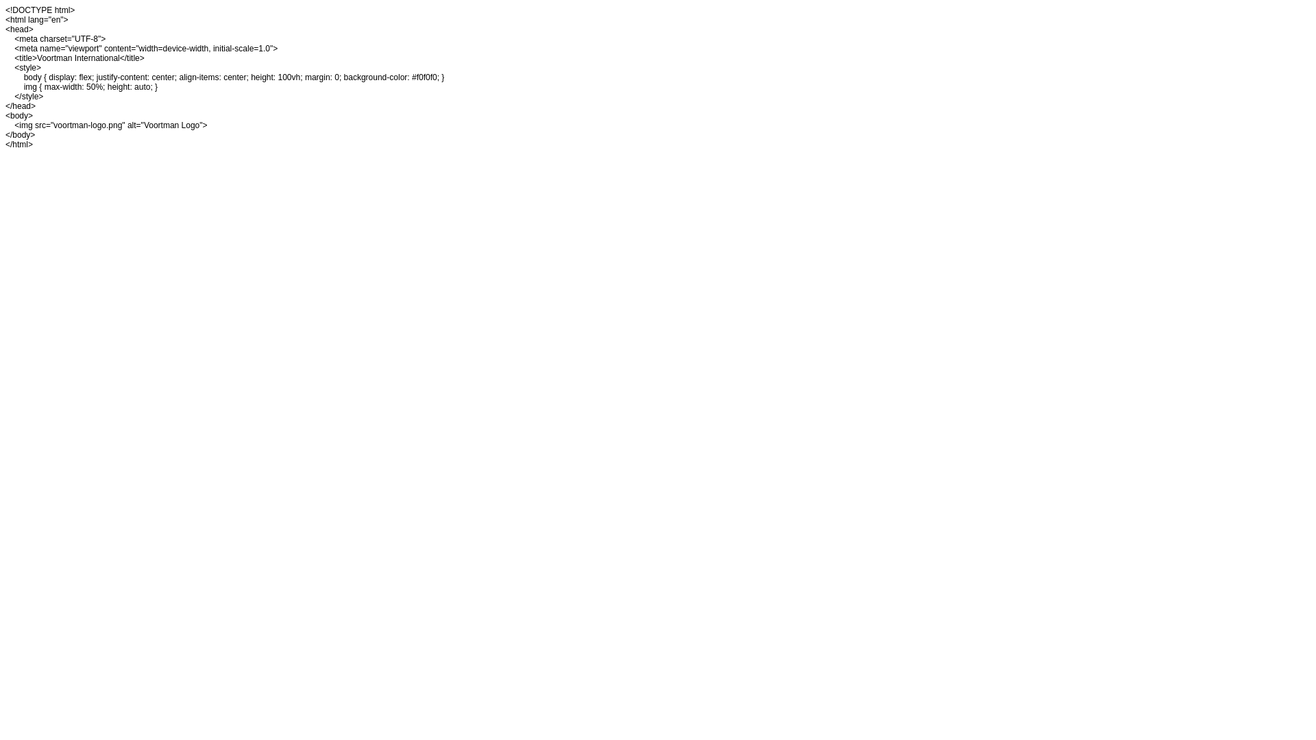 website screenshot of https://voortman-logo.pages.dev/