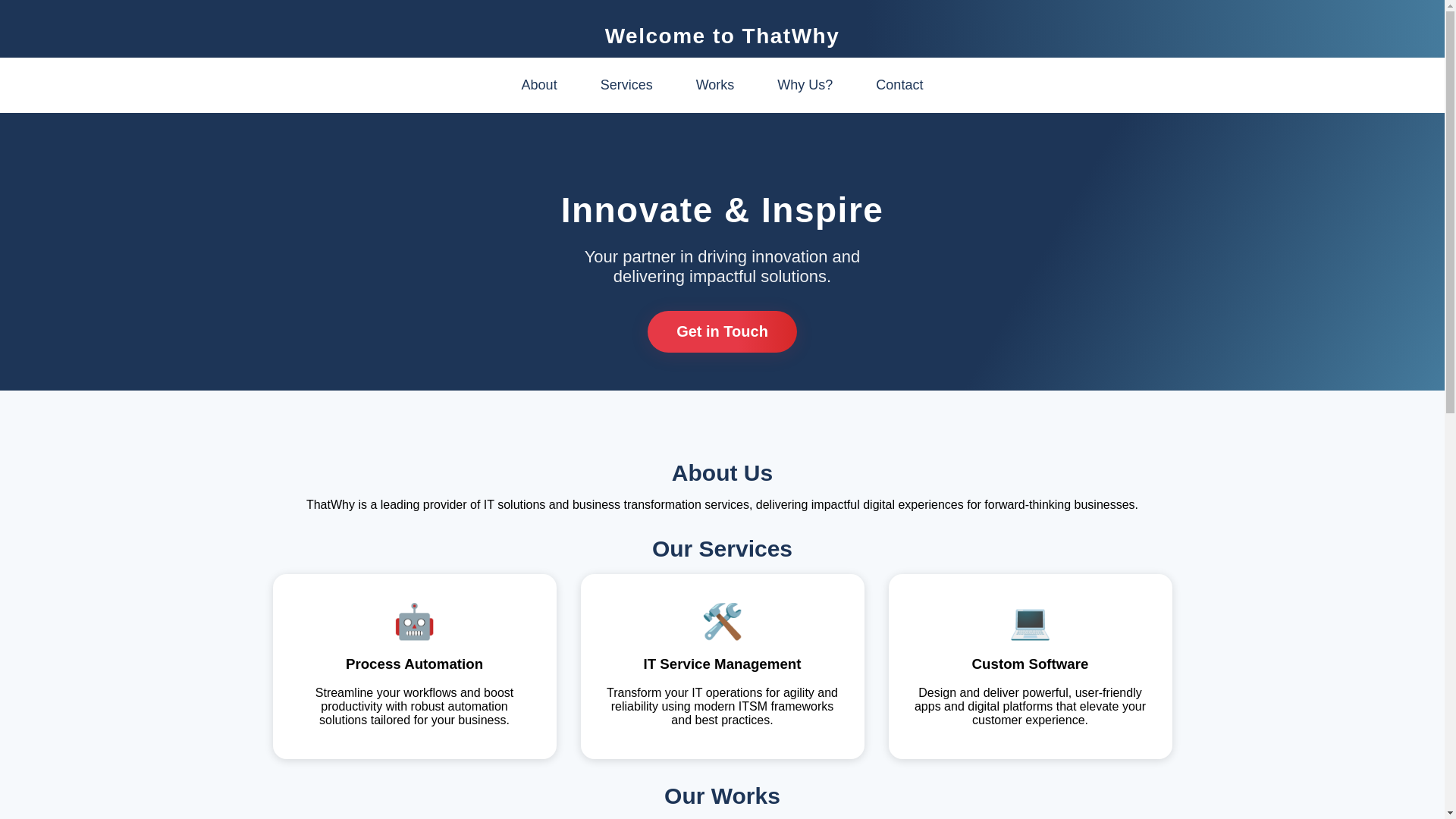 website screenshot of https://thatwhyweb.pages.dev/
