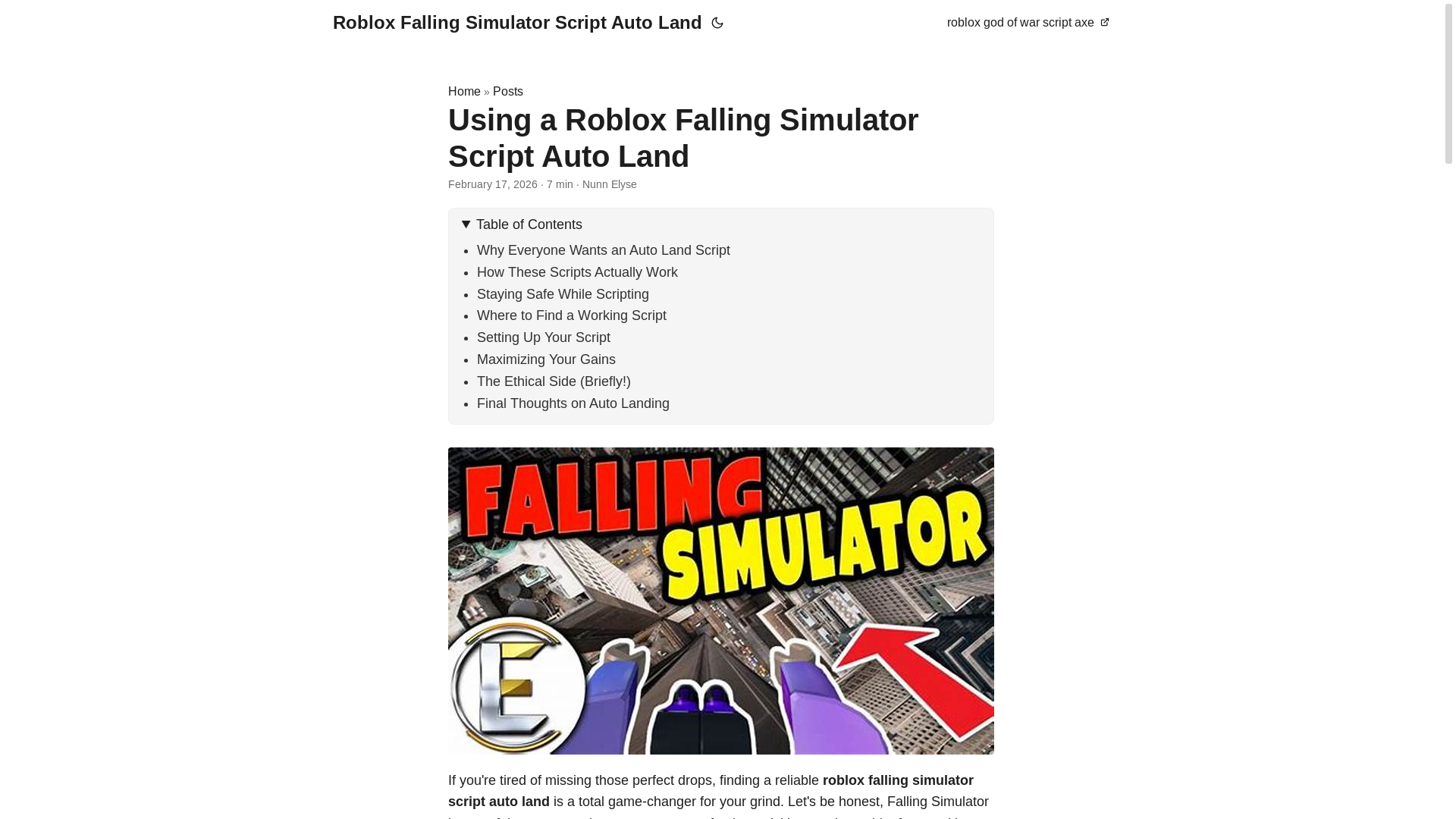 website screenshot of https://roblox-falling-simulator-script-auto-land.pages.dev/