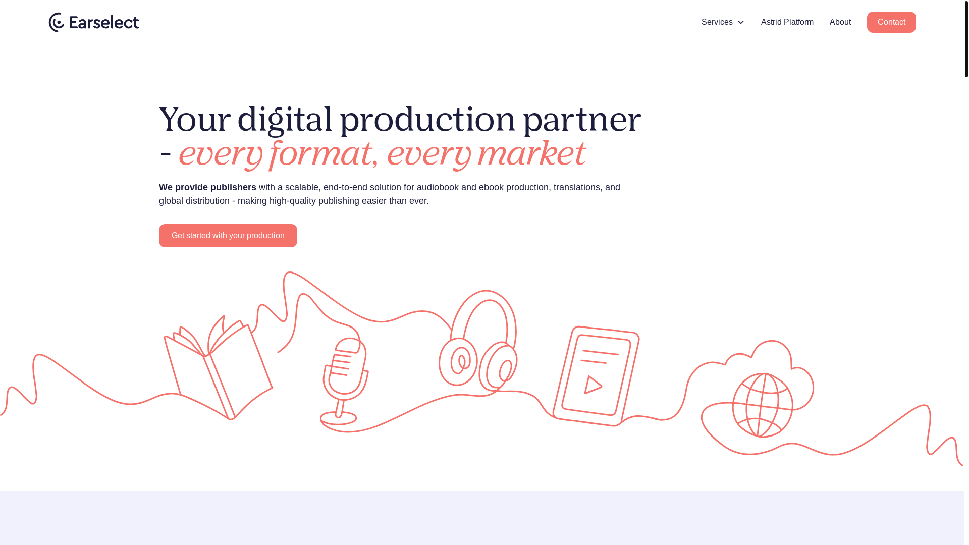 website screenshot of https://earselect.com/