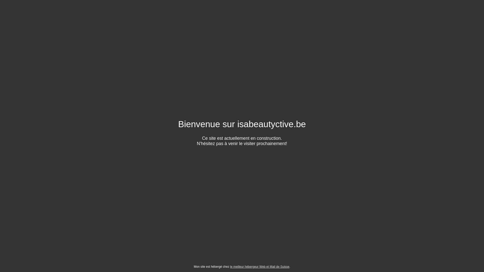website screenshot of https://isabeautyctive.be/