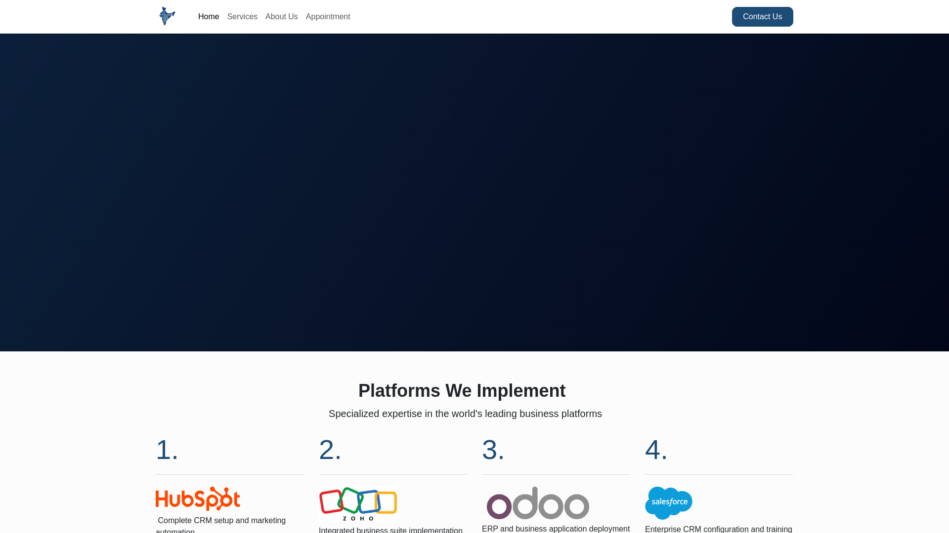 website screenshot of https://codetechbharat.com