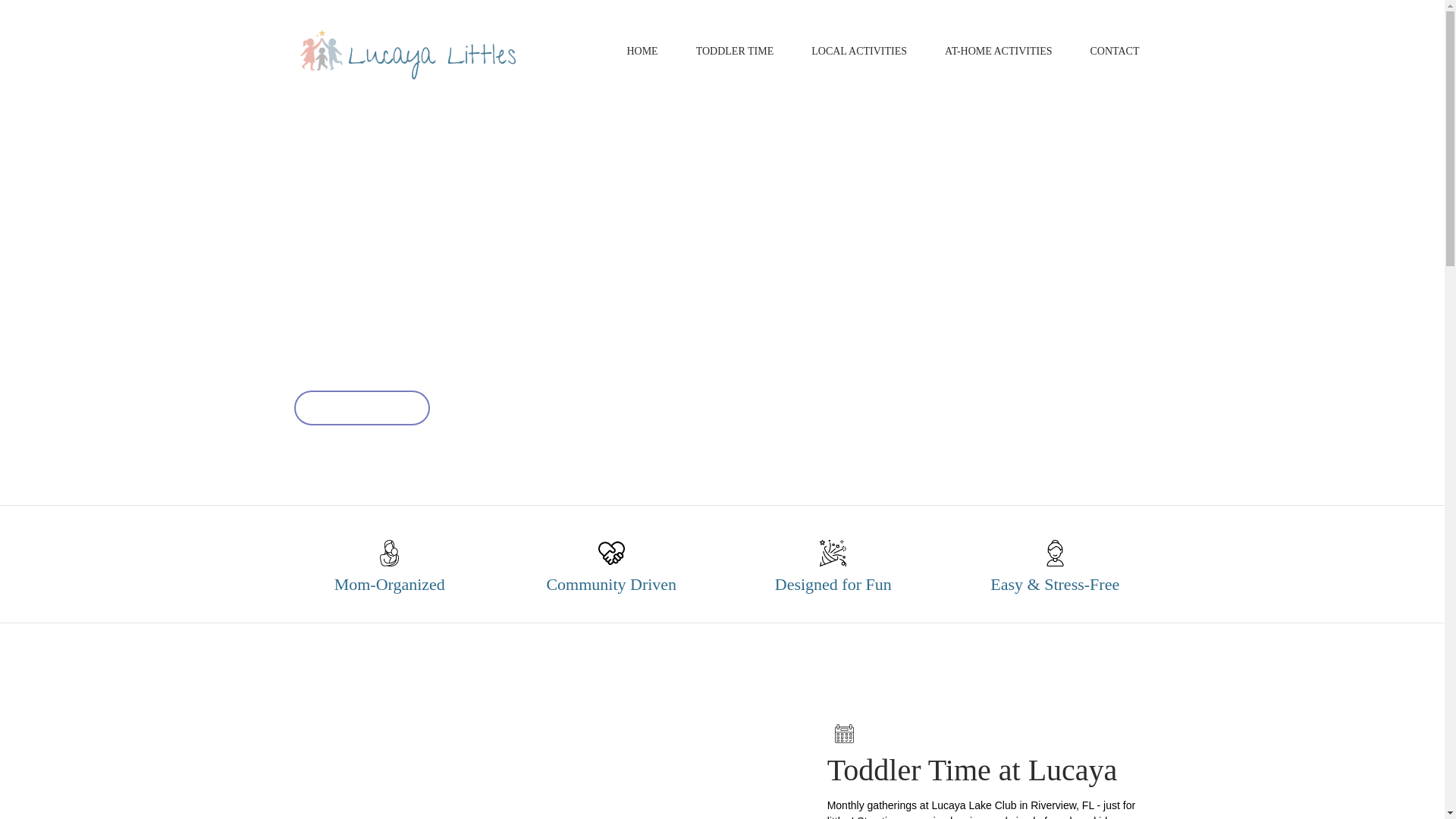 website screenshot of https://lucayalittles.com/