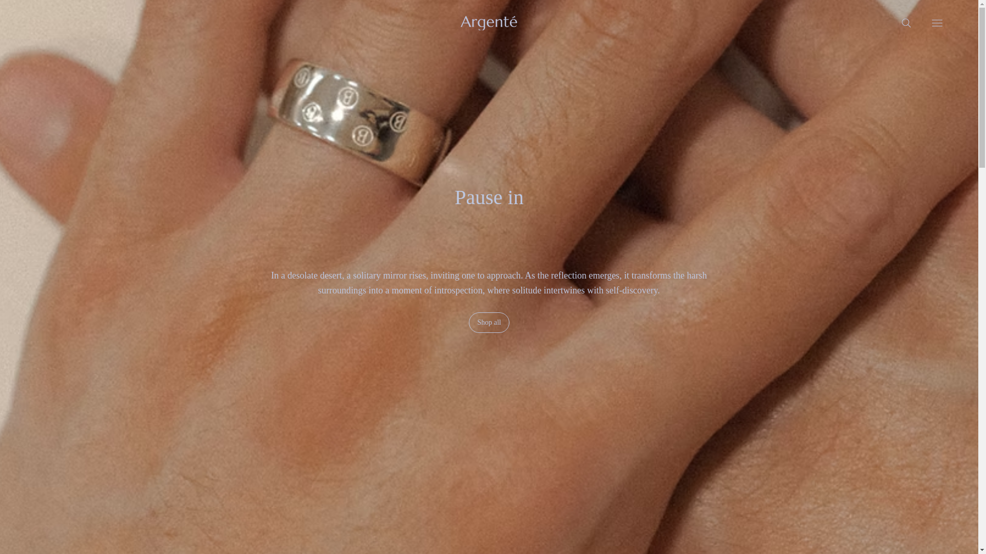 website screenshot of https://argenteofficial.com/