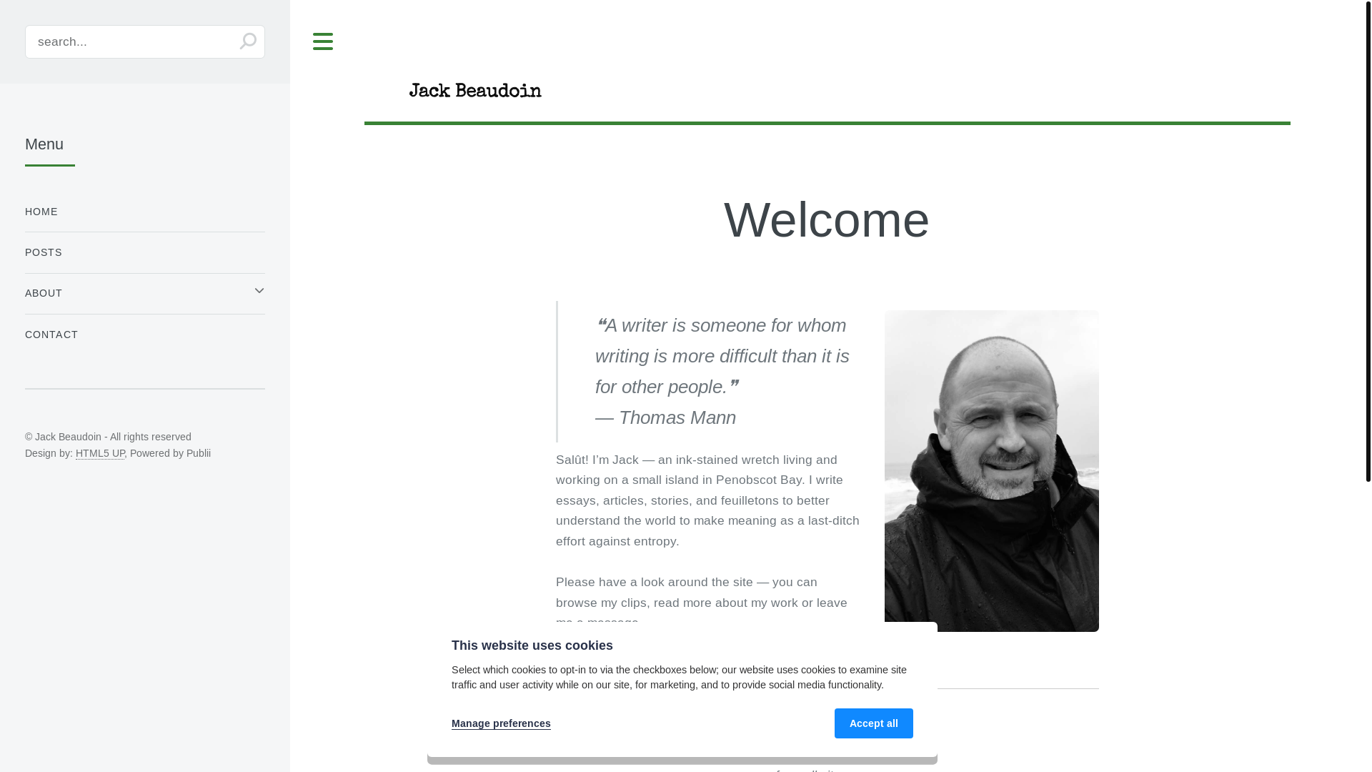 website screenshot of https://publii-site-2q8.pages.dev/