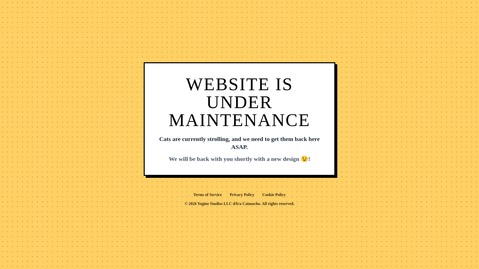 website screenshot of https://catmacho-website.pages.dev/