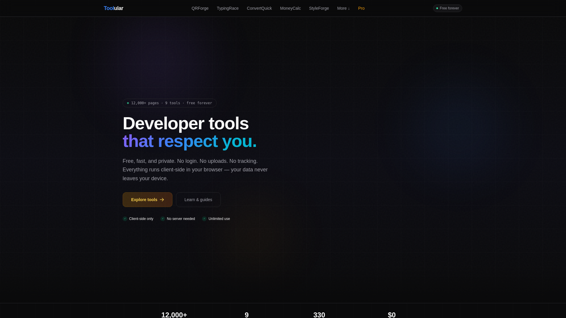 website screenshot of https://quicktools-main.pages.dev/
