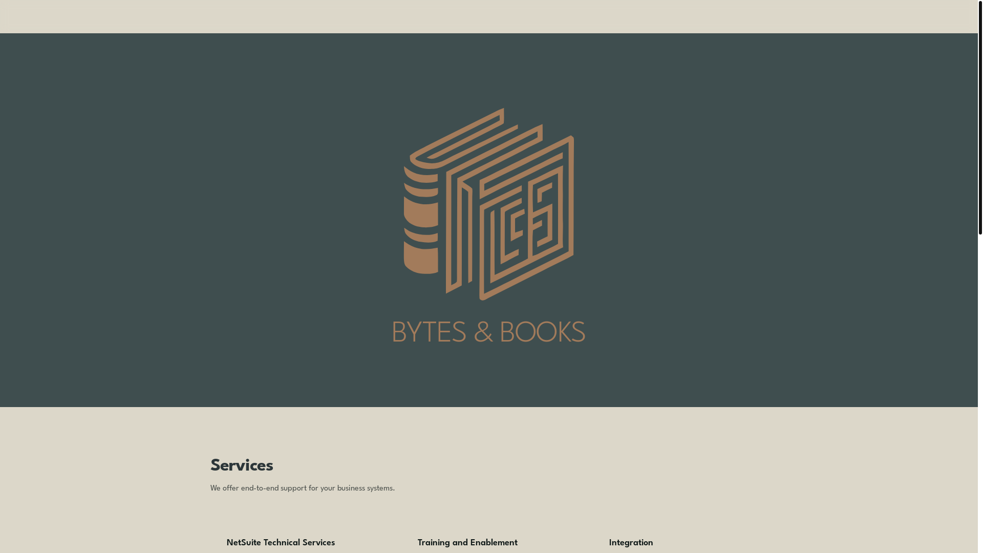 website screenshot of https://bytes-and-books-homepage.pages.dev/