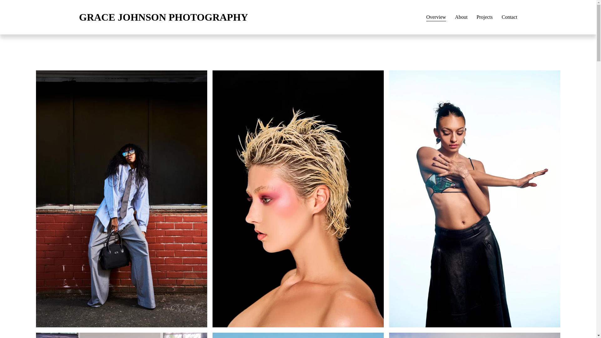website screenshot of https://gracejohnsonstudio.com/