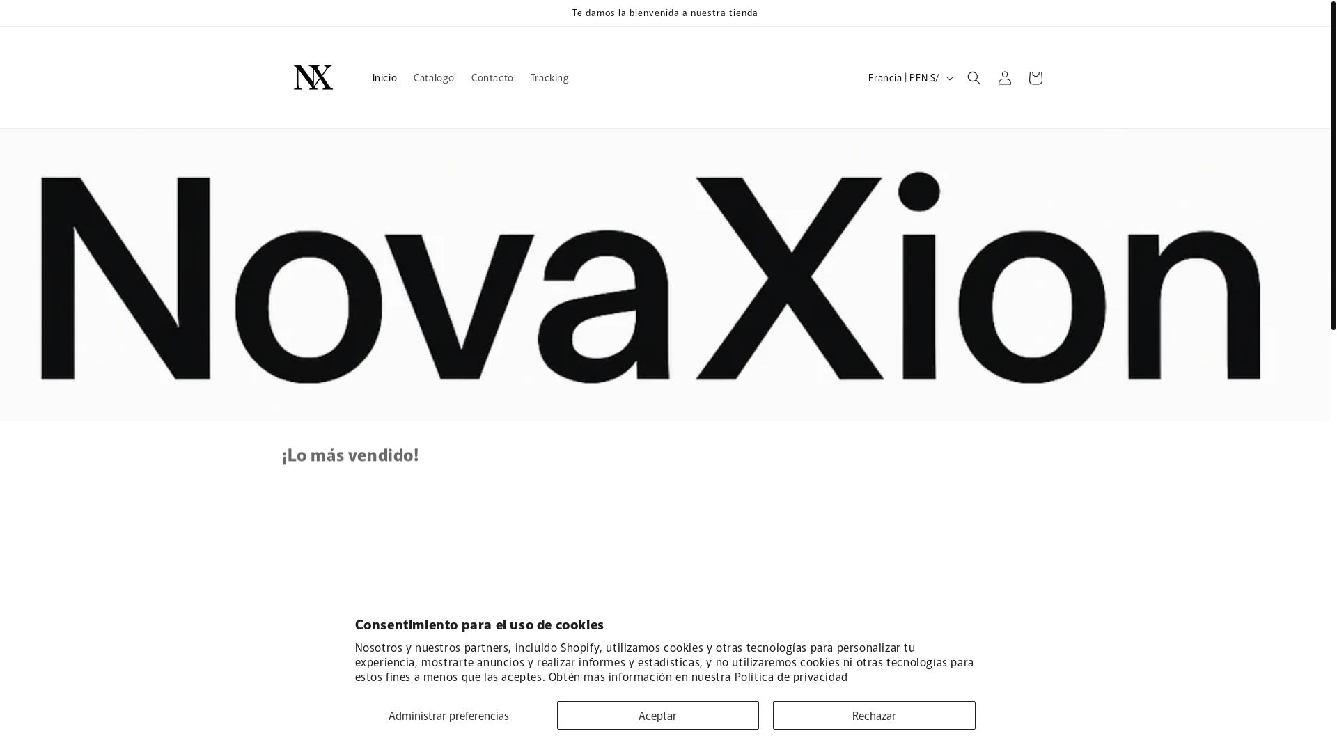 website screenshot of https://novaxionperu.com/
