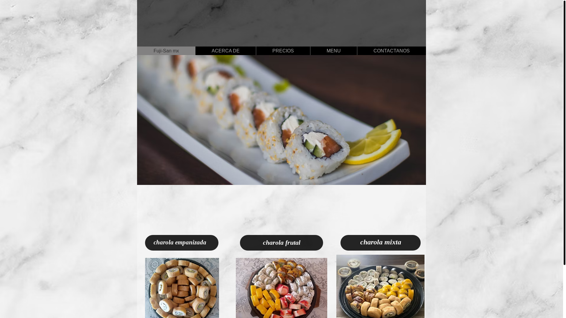 website screenshot of https://fujisan-mx.com/