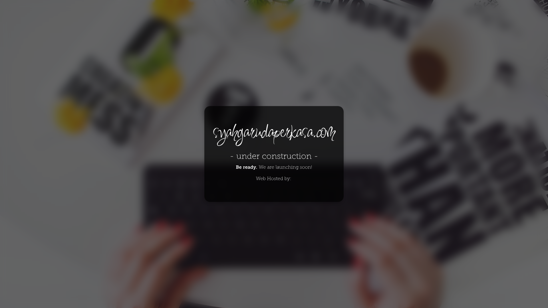 website screenshot of https://syahgarudaperkasa.com/