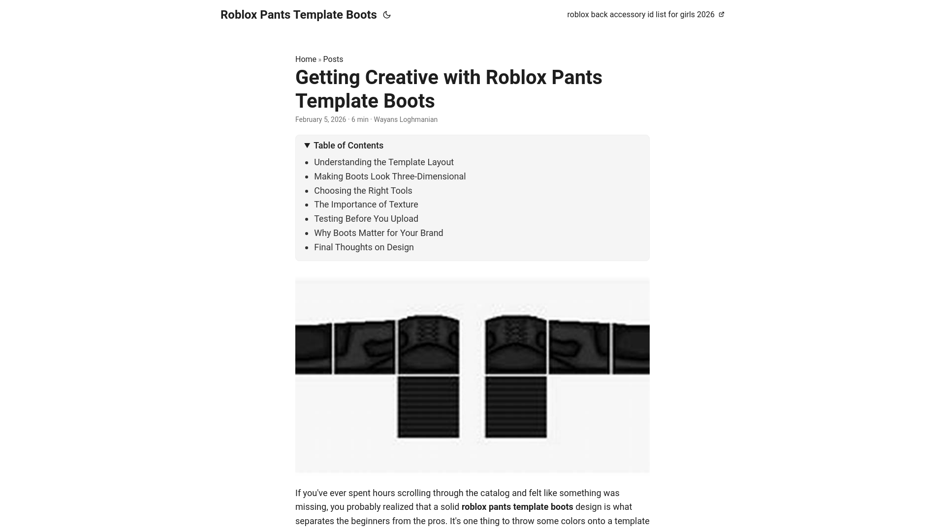 website screenshot of https://roblox-pants-template-boots.pages.dev/